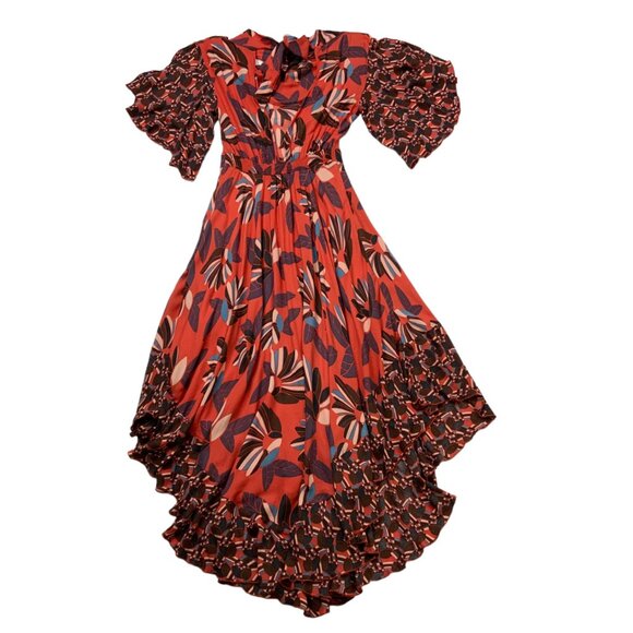 Free People Paloma Maxi Dress XS Floral - Picture 10 of 12